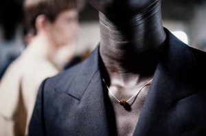 Backstage at Dries Van Noten Men's Fall 2024