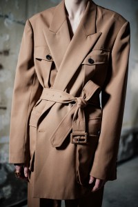 Backstage at Dries Van Noten Men's Fall 2024