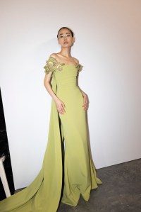 Backstage at Elie Saab Couture Spring 2024