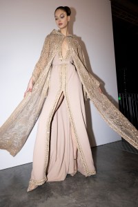 Backstage at Elie Saab Couture Spring 2024
