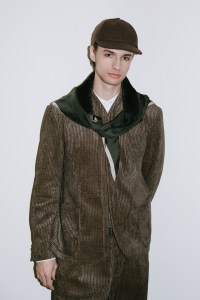 Backstage at Giorgio Armani Men's Fall 2024