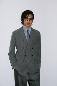 Backstage at Giorgio Armani Men's Fall 2024