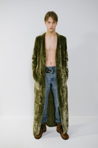 Backstage at Loewe Men's Fall 2024