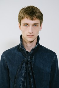 Backstage at Loewe Men's Fall 2024