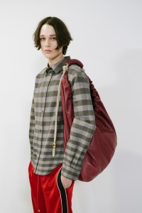 Backstage at Loewe Men's Fall 2024
