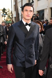 Charles Melton in Armani Privi