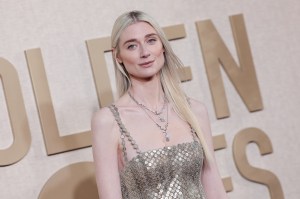 Elizabeth Debicki at the 81st Golden Globe Awards.