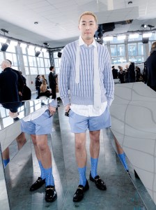 Front Row at Paul Smith Men's Fall 2024