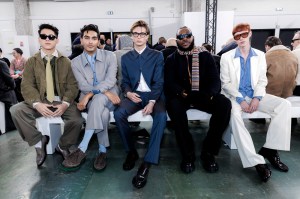 Front Row at Paul Smith Men's Fall 2024