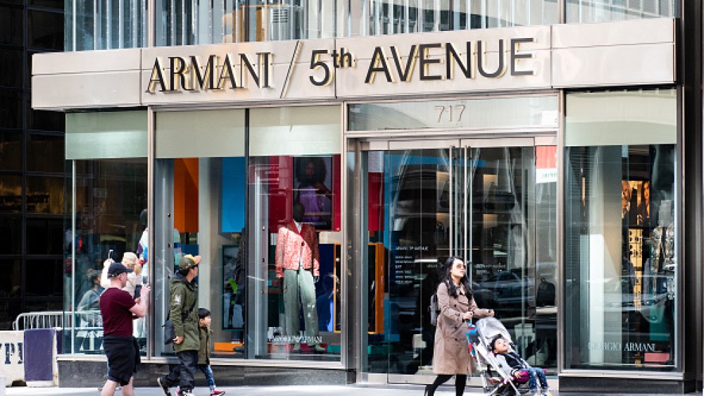 The building housing Armani on Fifth Avenue has been purchased by Kering.