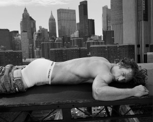 Jeremy Allen in Calvin Klein's latest underwear campaign.