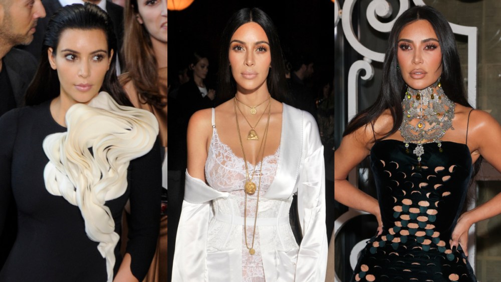 kim kardashian then and now, kim kardashian fashion week photos, kim kardashian front row photos, celebrity style,