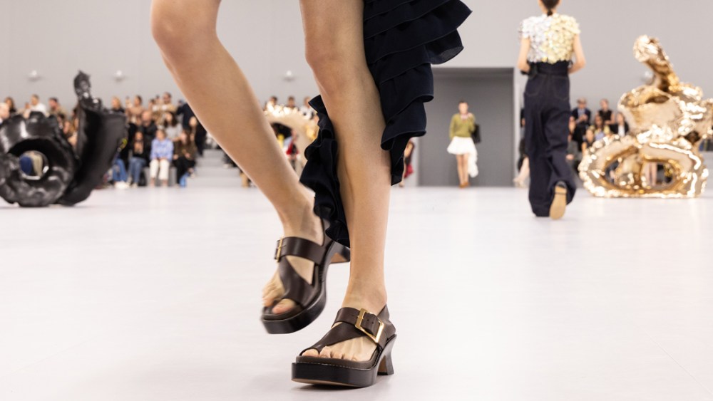 loewe, spring trends, spring 2024 trends, spring 2024 shoes