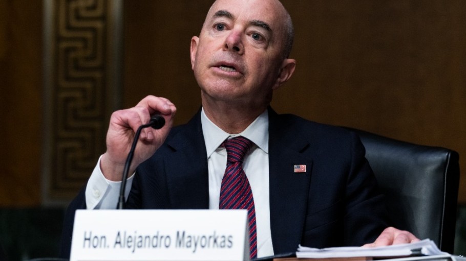 DHS Secretary Alejandro Mayorkas.