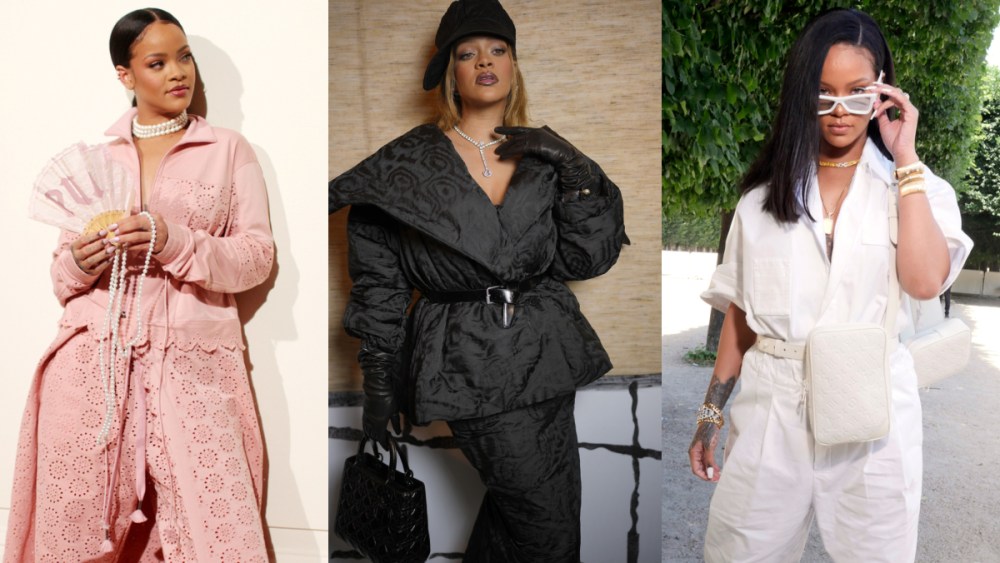 Rihanna, Fashion Week looks, front row, Rihanna looks, Rihanna style,