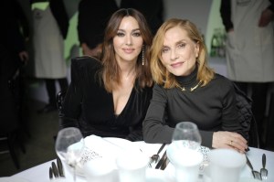 Monica Bellucci and Isabelle Huppert