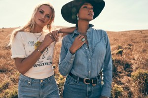 Wrangler teamed with Yellow Rose by Kendra Scott to deliver a collection of women's apparel and jewelry.