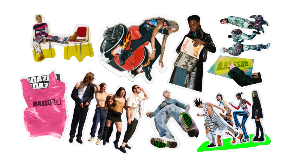 Visual of the launch of the Dazed Club app