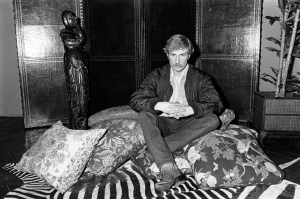 Designer Claude Montana poses for portraits at home in Paris, France, on March 9, 1978.