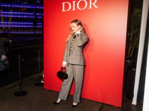 Brie Larson at the Rouge Dior Dinner held at La Dolce Vita.