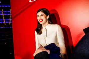 Alexandra Daddario at the Rouge Dior Dinner held at La Dolce Vita.
