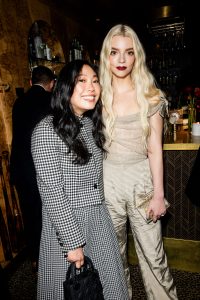 Awkwafina and Anya Taylor-Joy at the Rouge Dior Dinner held at La Dolce Vita.