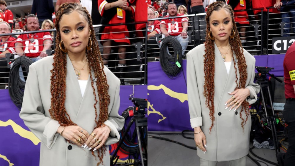 Andra Day, Fear of God, NFL, Super Bowl 2024 outfit, celebrity style