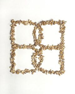 "Ukrainian wheat, a core element in Bevza's DNA, serves as the main inspiration for the fall 2024 collection. The focal pieces are apron dresses, embodying the custom of baking bread and highlighting Ukraine's role as a major grain supplier.” — Svitlana Bevza