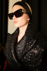 Backstage at the Balmain Fall 2024 Ready-to-Wear