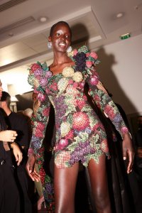 Backstage at the Balmain Fall 2024 Ready-to-Wear