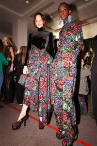 Backstage at the Balmain Fall 2024 Ready-to-Wear