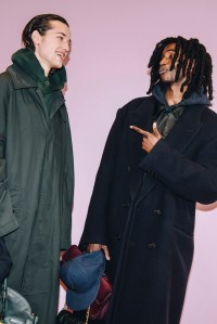 Backstage at Coach RTW Fall 2024 as part of New York Ready to Wear Fashion Week held at the James B. Duke House on February 12, 2024 in New York, New York.Backstage at the Coach fall 2024 ready-to-wear show at New York Fashion Week.