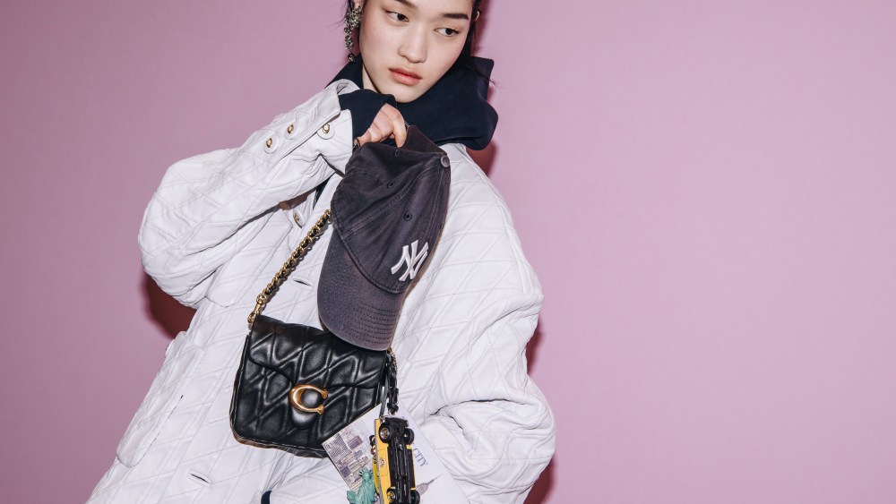 Backstage at Coach RTW Fall 2024 as part of New York Ready to Wear Fashion Week held at the James B. Duke House on February 12, 2024 in New York, New York.Backstage at the Coach fall 2024 ready-to-wear show at New York Fashion Week.