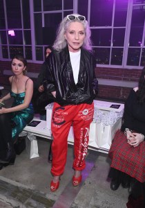 Deborah Harry at the Bach Mai Fall 2024 ready-to-wear show