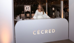 Beyoncé celebrates the launch of her hair care line, CÉCRED, with an intimate gathering at Revery LA in Downtown Los Angeles