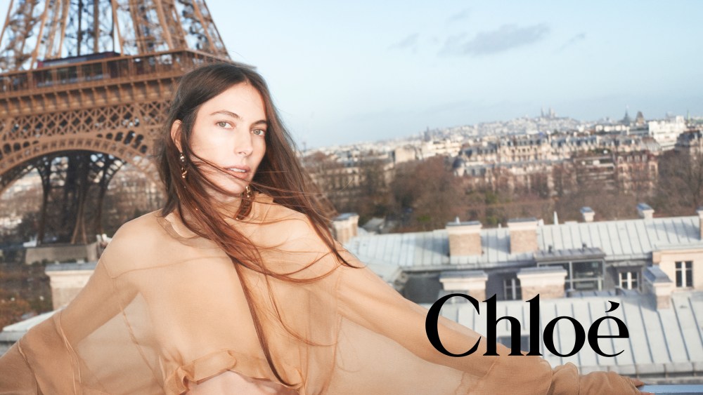 Chloé campaign 2024, Jessica Miller