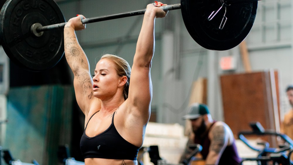 Crossfit athlete Dani Speegle in her Tyr shoe.