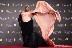 LONDON, ENGLAND - FEBRUARY 18: Da'Vine Joy Randolph attends the 2024 EE BAFTA Film Awards at The Royal Festival Hall on February 18, 2024 in London, England. (Photo by Jeff Spicer/Getty Images)