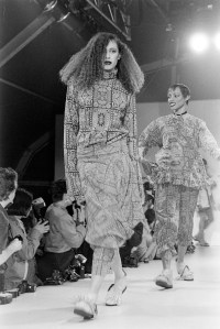 Body Map Fall 1985 Ready To Wear Collection Runway Show on March 18, 1985 in London, England.