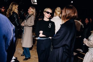 Annabelle Dexter-Jones  at the Proenza Schouler Fall 2024 ready-to-wear show