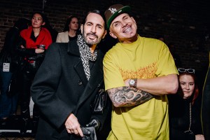 Marc Jacobs and Char Defrancesco  at the Proenza Schouler Fall 2024 ready-to-wear show