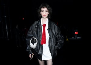 Piper Badaracco at the Puma Fall 2024 ready-to-wear show