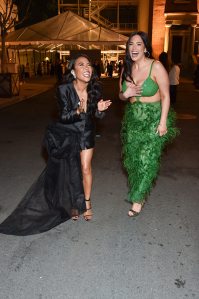 Emma Grede and Ashley Graham.. at the 2024 Fifteen Percent Pledge Benefit Gala held at Paramount Studios on February 3, 2024 in Los Angeles, California.