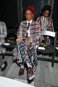 Tierra Whack  at the Thom Browne Fall 2024 Ready-to-Wear show