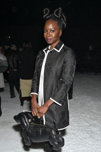 Danai Gurira  at the Thom Browne Fall 2024 Ready-to-Wear show