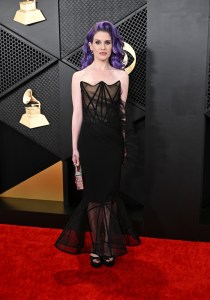 Kelly Osbourne at the 66th Annual GRAMMY Awards held at Crypto.com Arena on February 4, 2024 in Los Angeles, California.