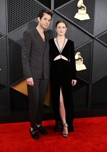 Mark Ronson and Grace Gummer at the 66th Annual GRAMMY Awards held at Crypto.com Arena on February 4, 2024 in Los Angeles, California.