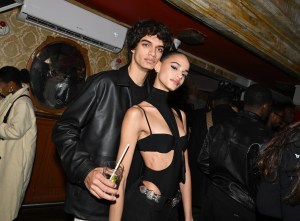 Melanie Perez at the LaQuan Smith After Party held at The Box on February 12, 2024 in New York, New York.