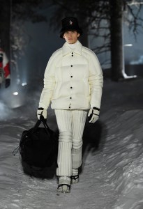 Moncler fall 2024 ready-to-wear collection at New York Fashion Week.