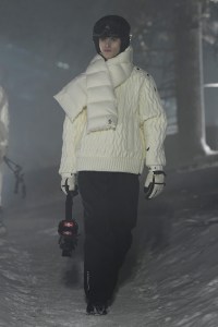 Moncler fall 2024 ready-to-wear collection at New York Fashion Week.